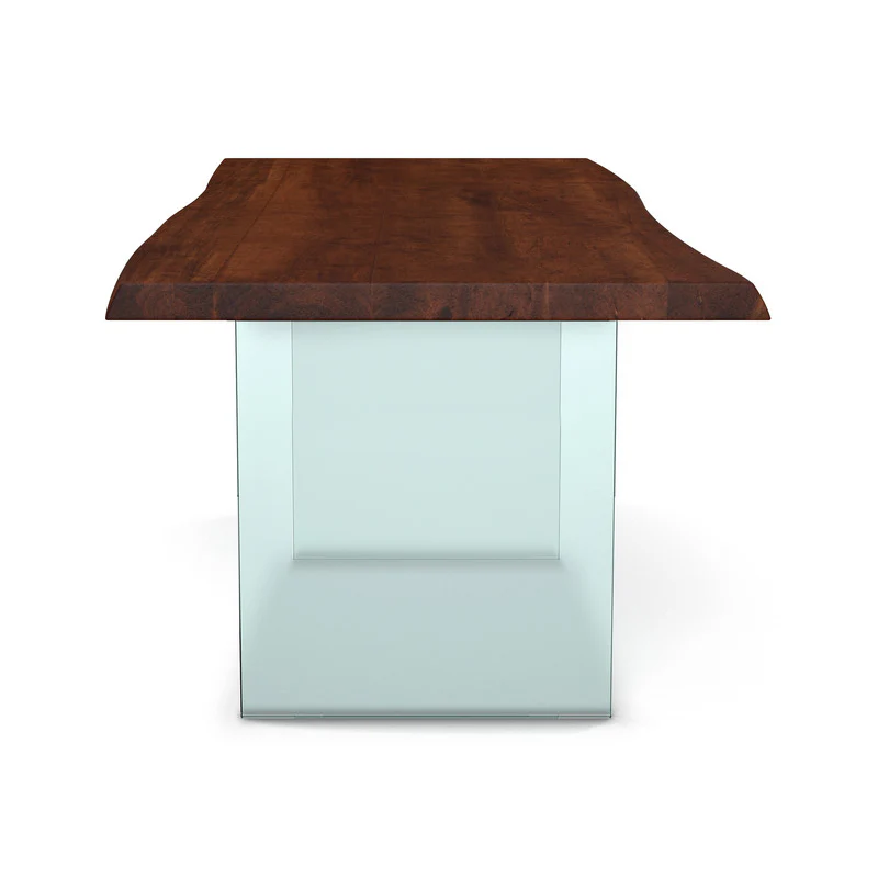 Brooks Dining Table - Glass Base - Image 5