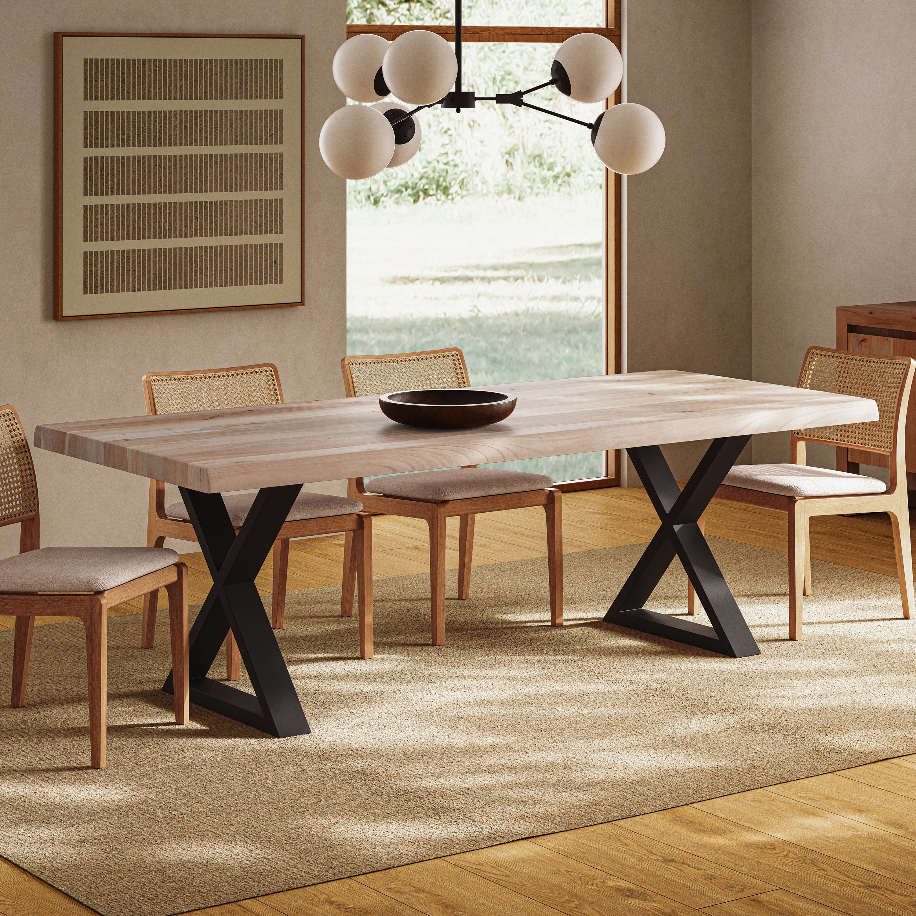 Brooks Dining Table - X Base - Image 37