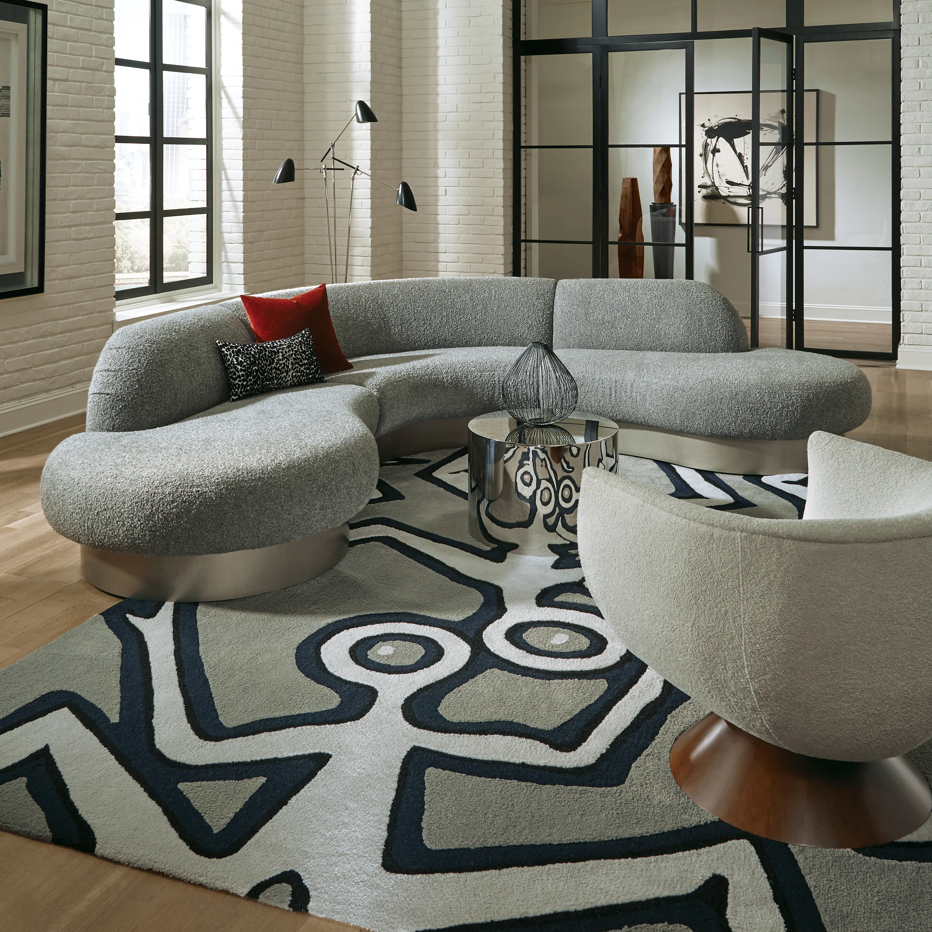 Bubble Swivel Lounge Chair - Image 25