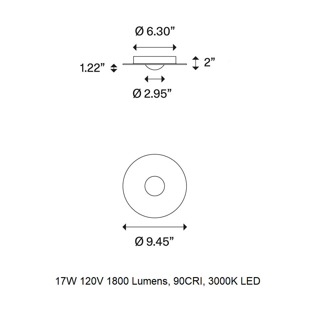 Bugia Flush Mount - Image 11