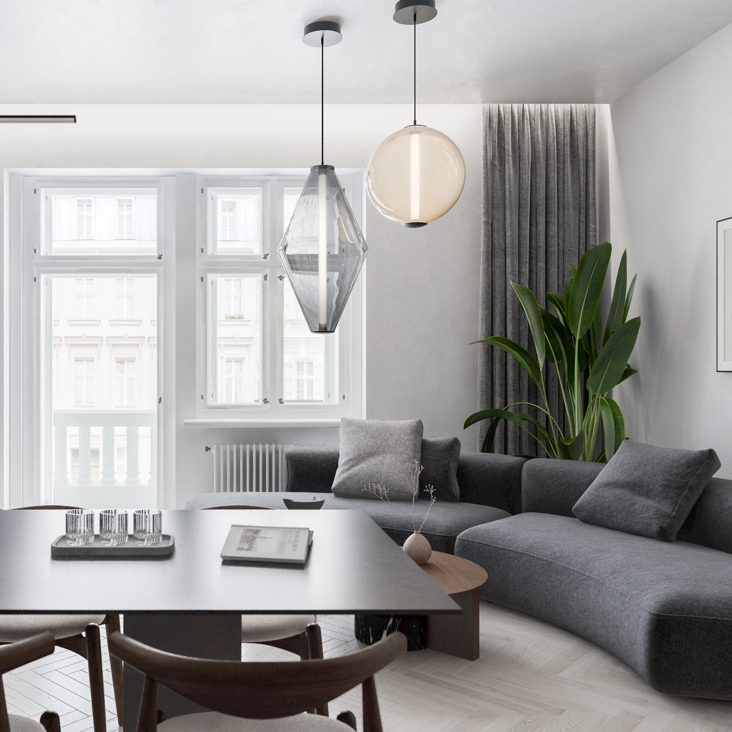 Buoy Double Cone LED Pendant Light - Image 5
