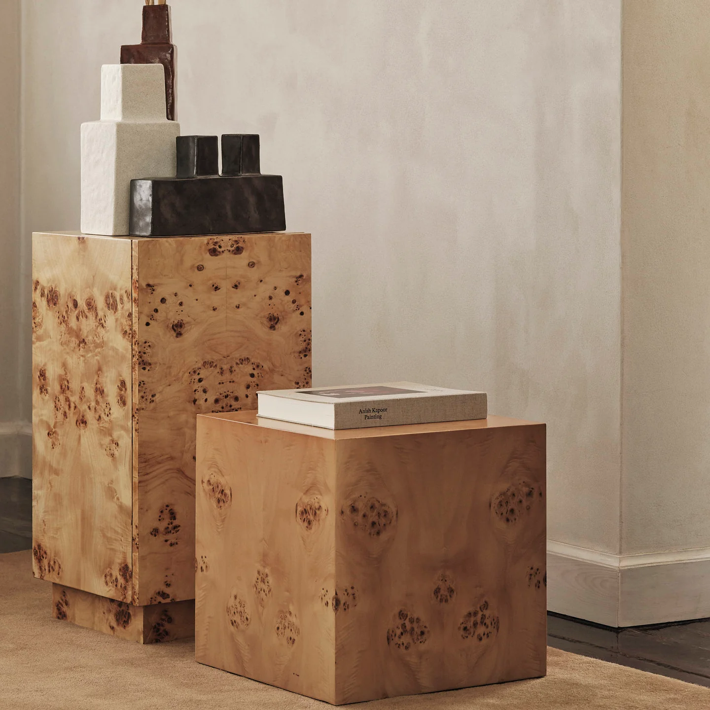 Burl Low Side Table - Image 4