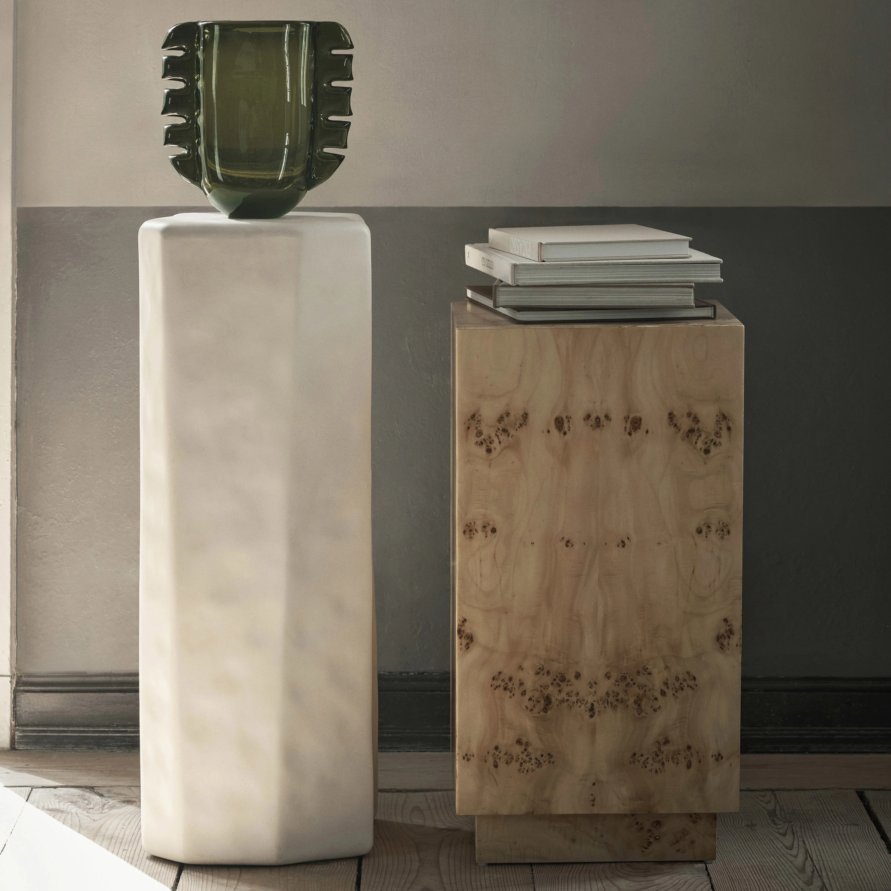 Burl Tall Side Table - Image 5