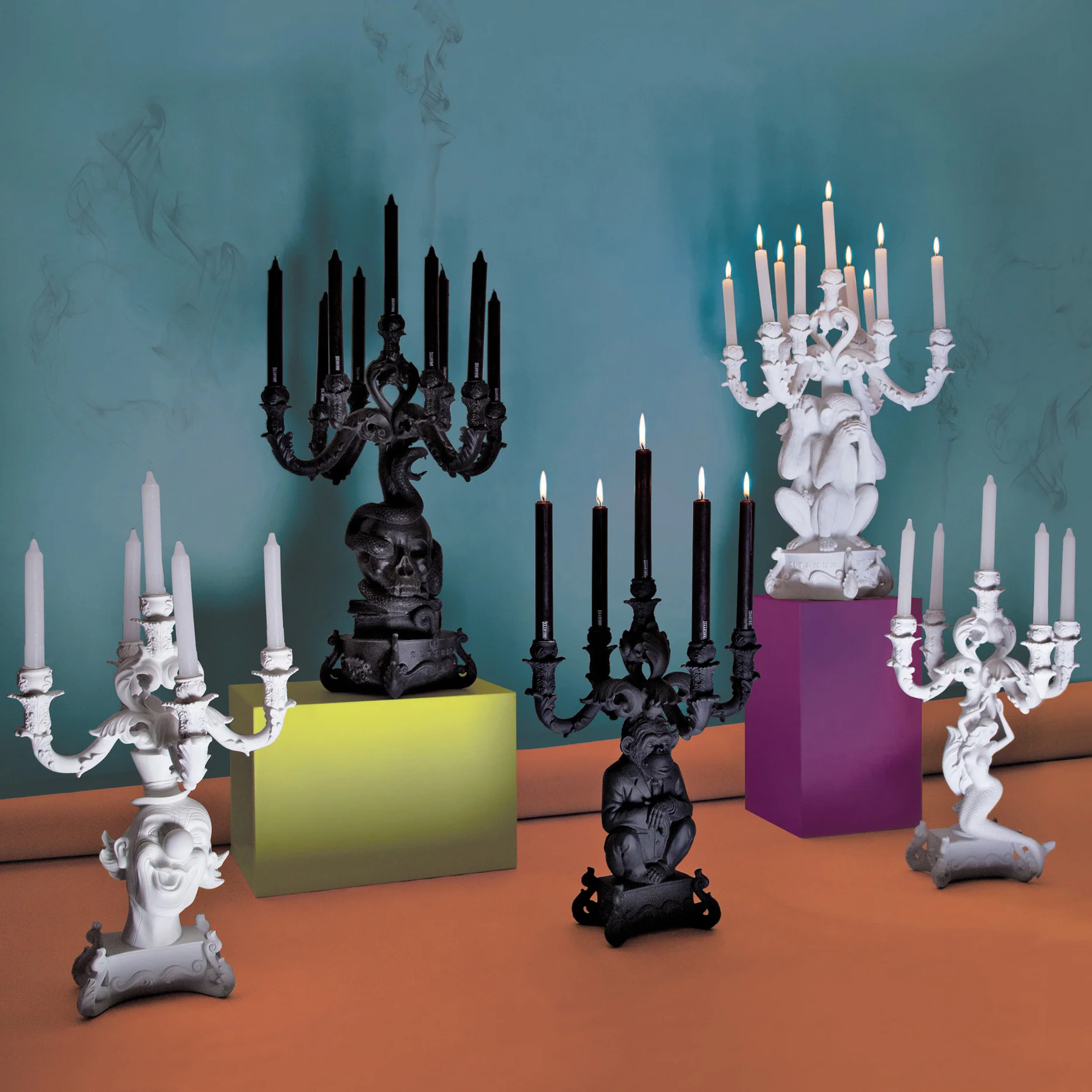 Burlesque Chimpanzee Candle Holder - Image 4