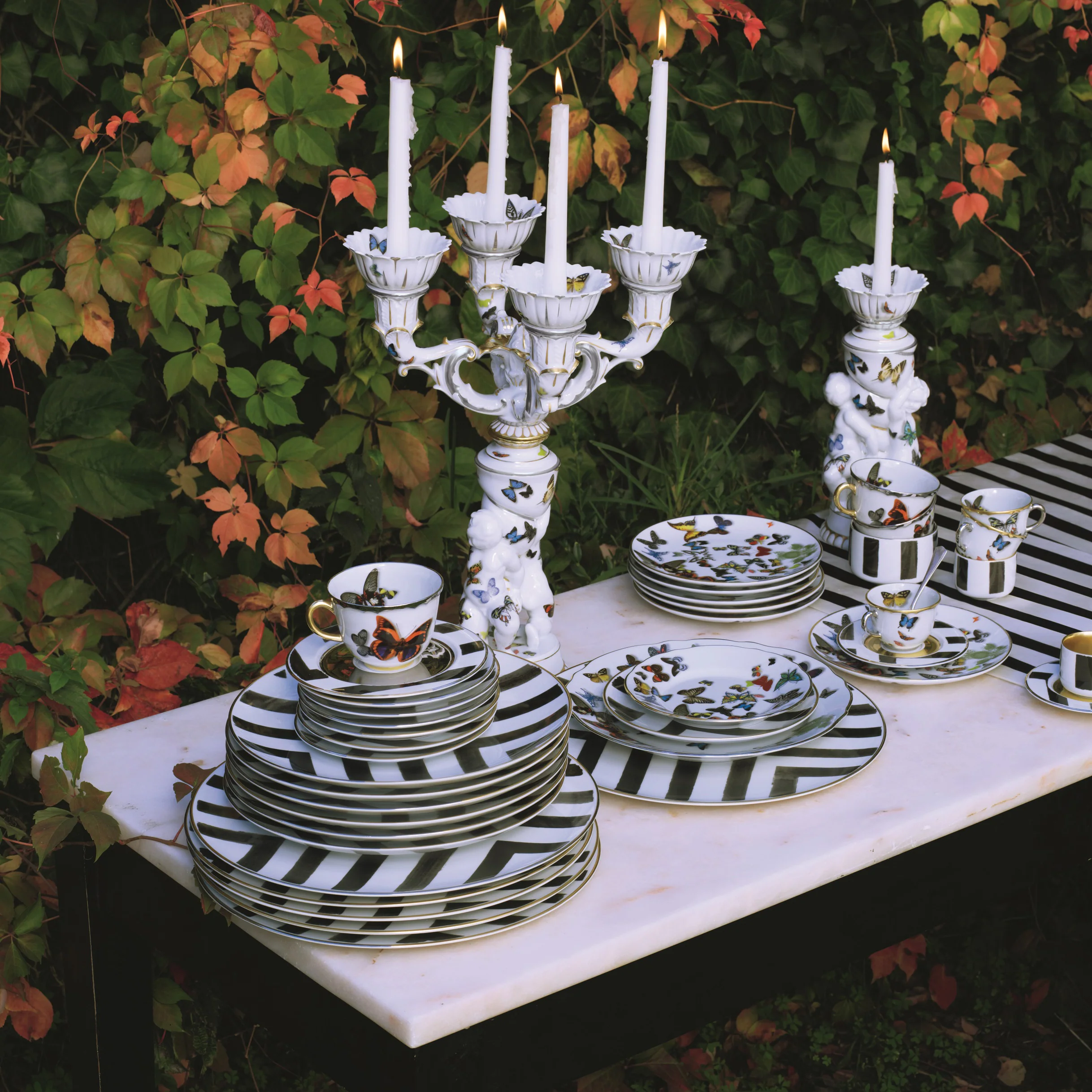 Butterfly Parade Dessert Plate - Image 2