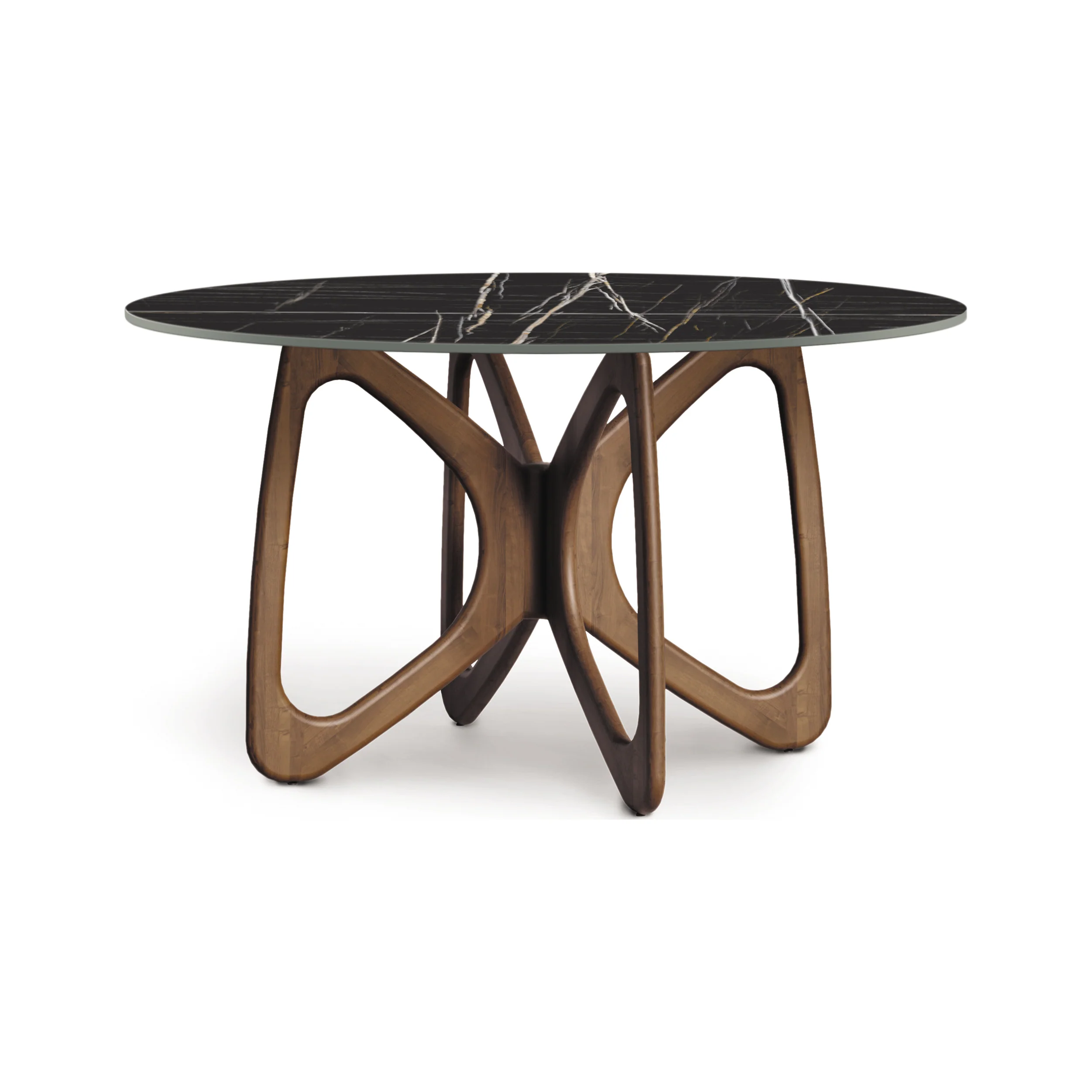 Butterfly Round Sintered Stone Table - Image 16
