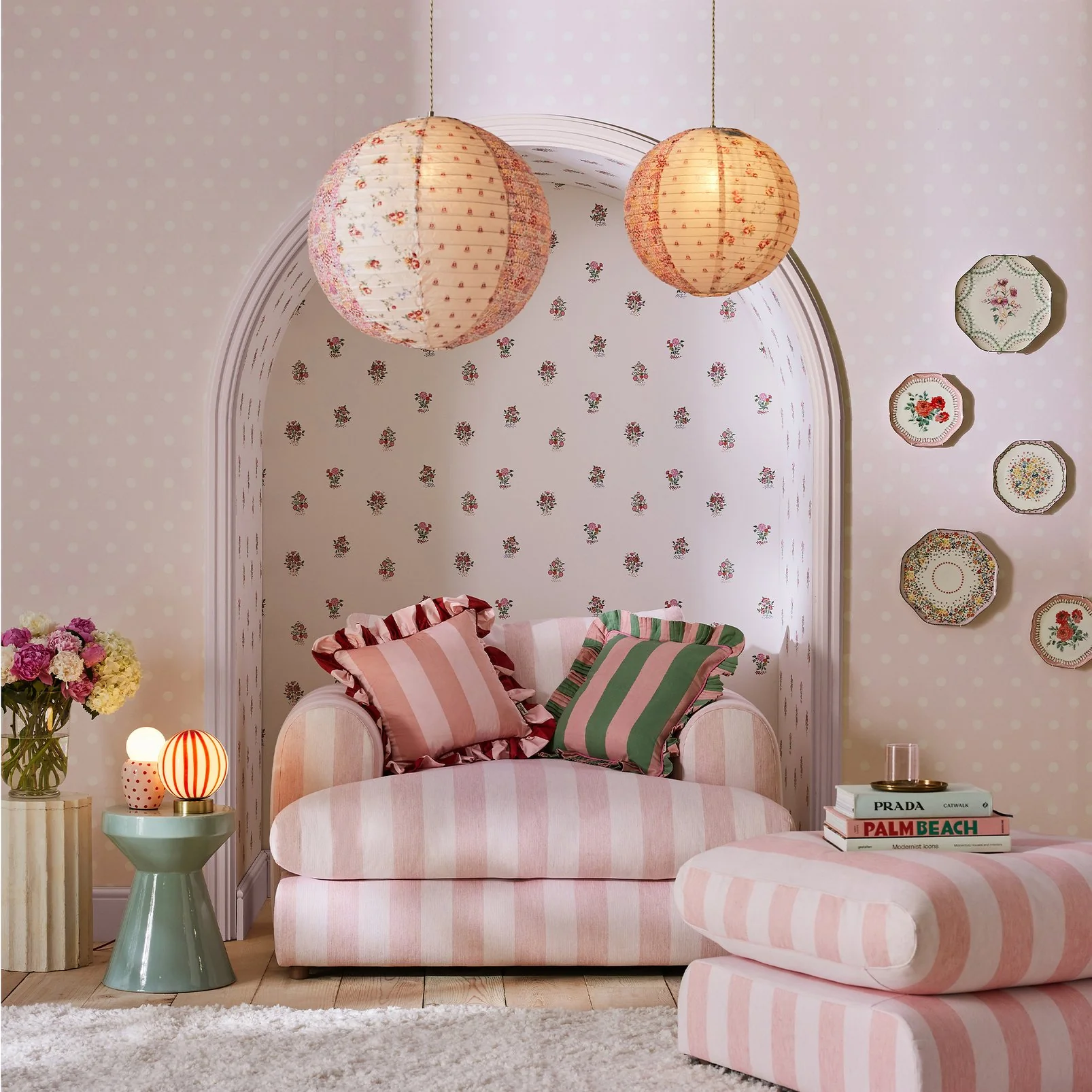 Cath Kidston Button Spot Blue - Image 2