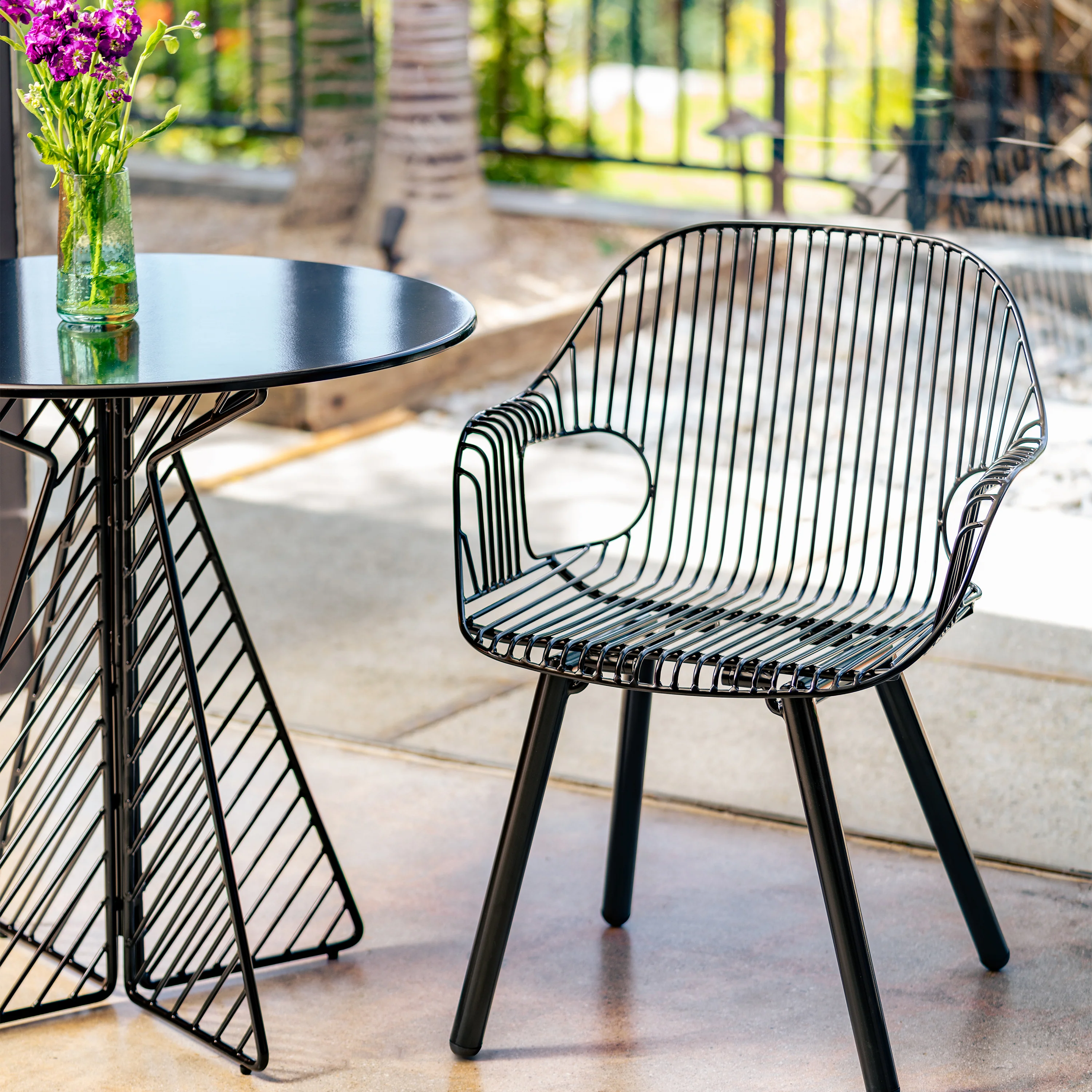 Cafe Round Dining Table - Image 14