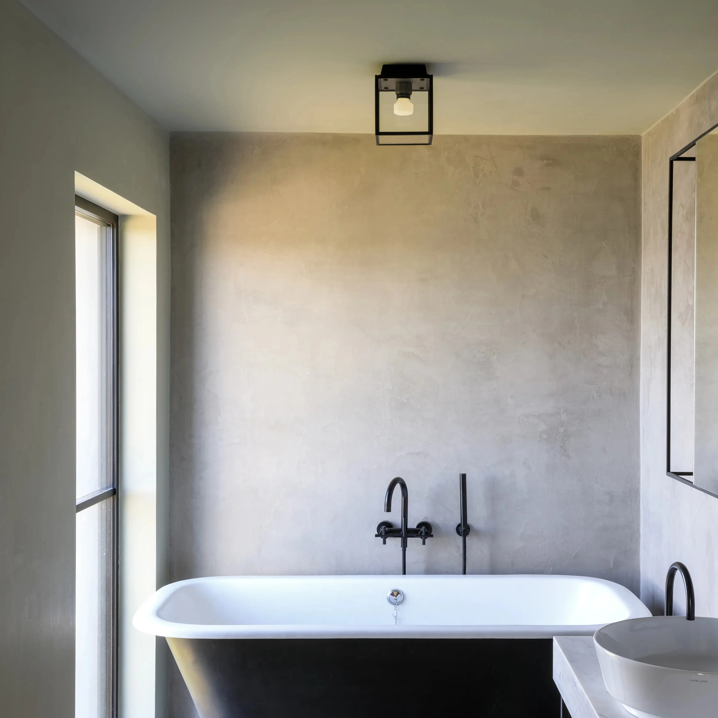 Caged Outdoor Flush Mount - Image 10
