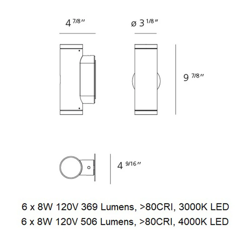 Calumet Outdoor Double Wall Light - Image 6