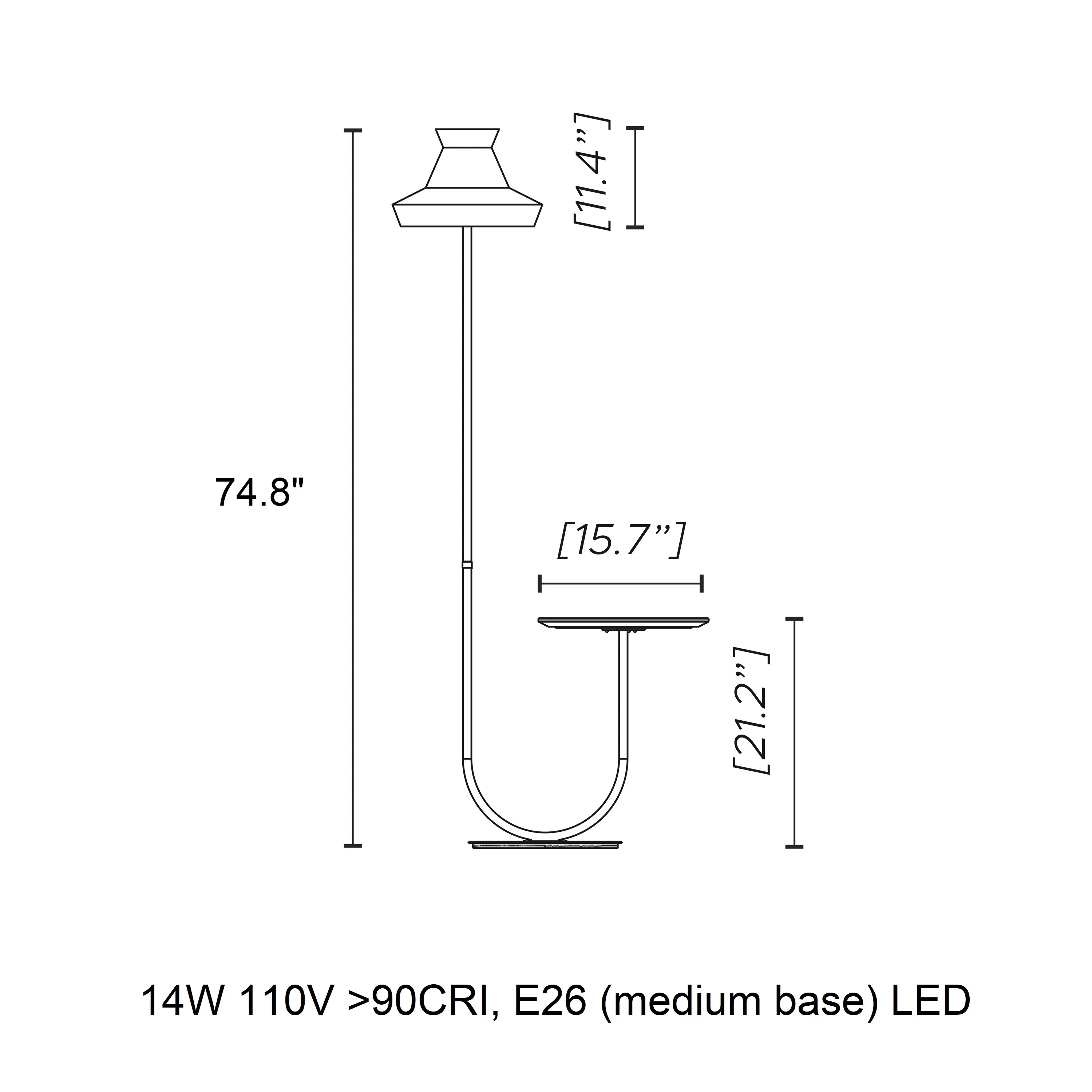 Calypso Guadaloupe Floor Lamp - Image 5