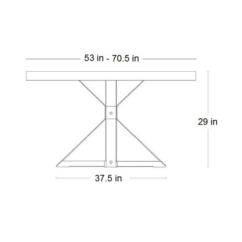 Cambridge Round Extendable Dining Table - Image 16