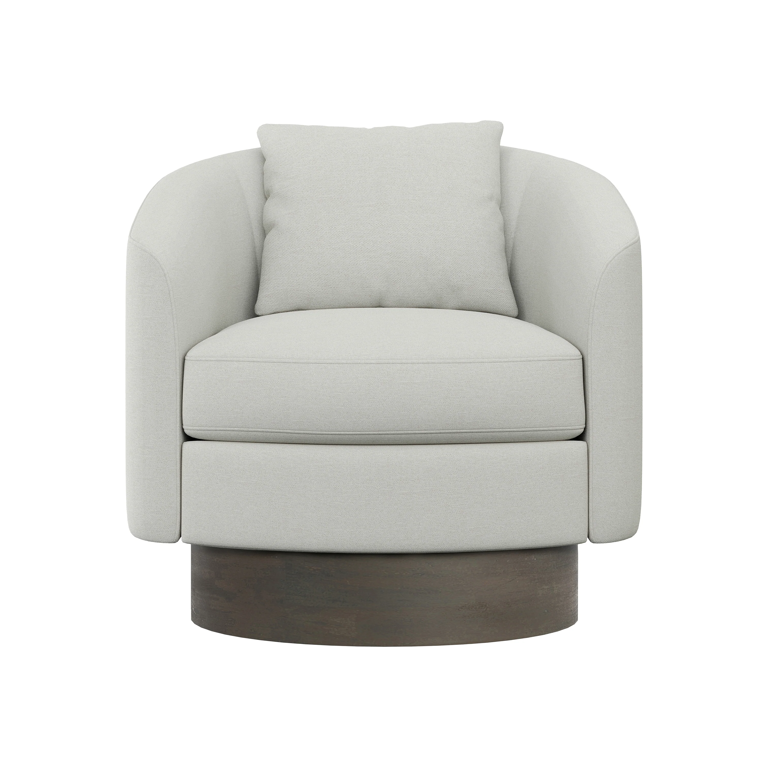 Camino Upholstered Swivel Lounge Chair - Image 13