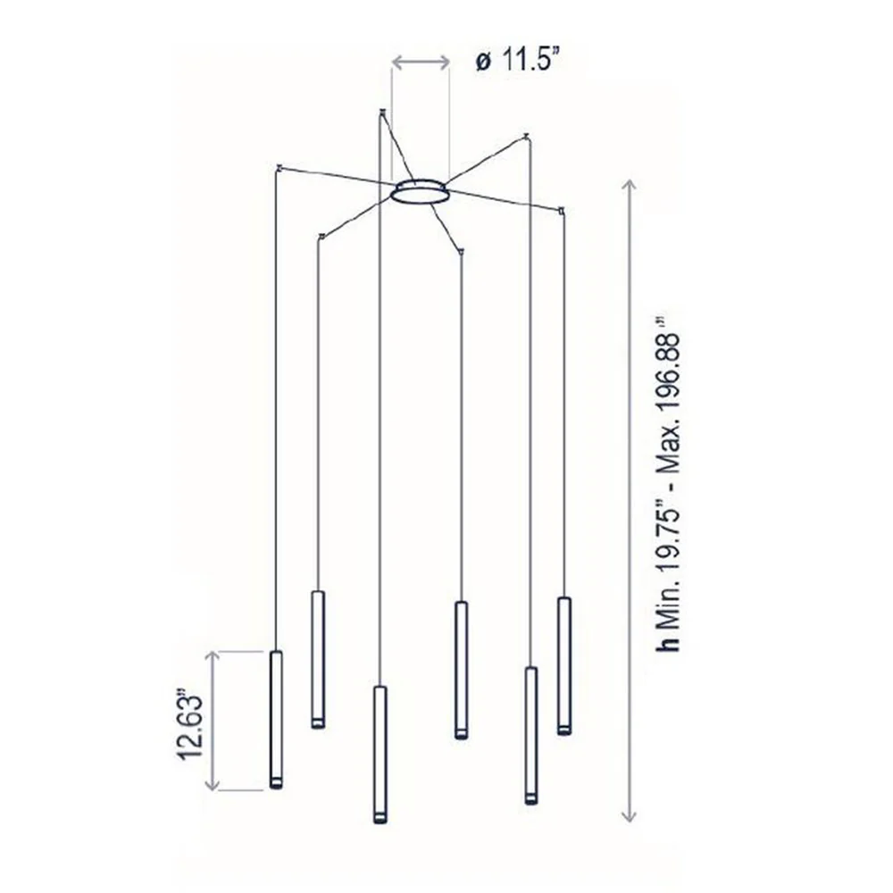Candle Multi-Light Chandelier - Image 2