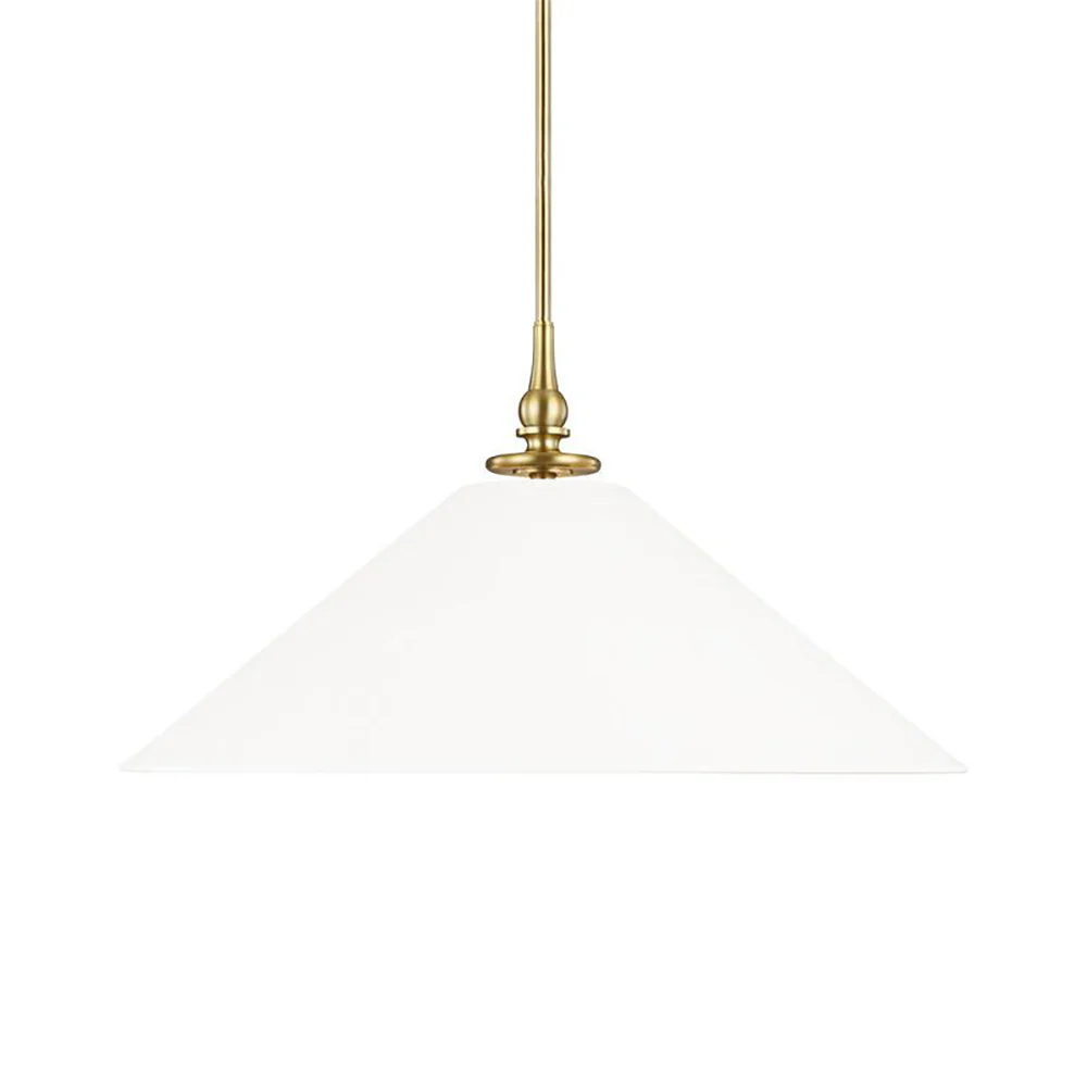 Thomas O'Brien Capri Pendant Light - Conical Shade - Image 5