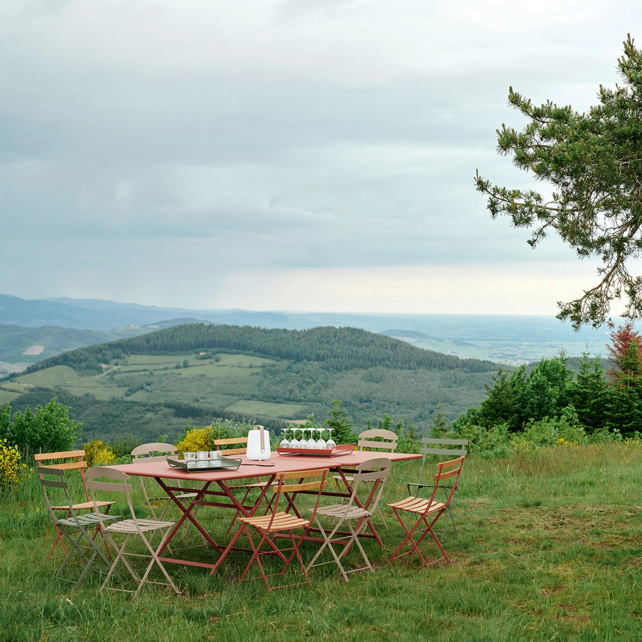 Caractere Square Outdoor Dining Table - Image 11