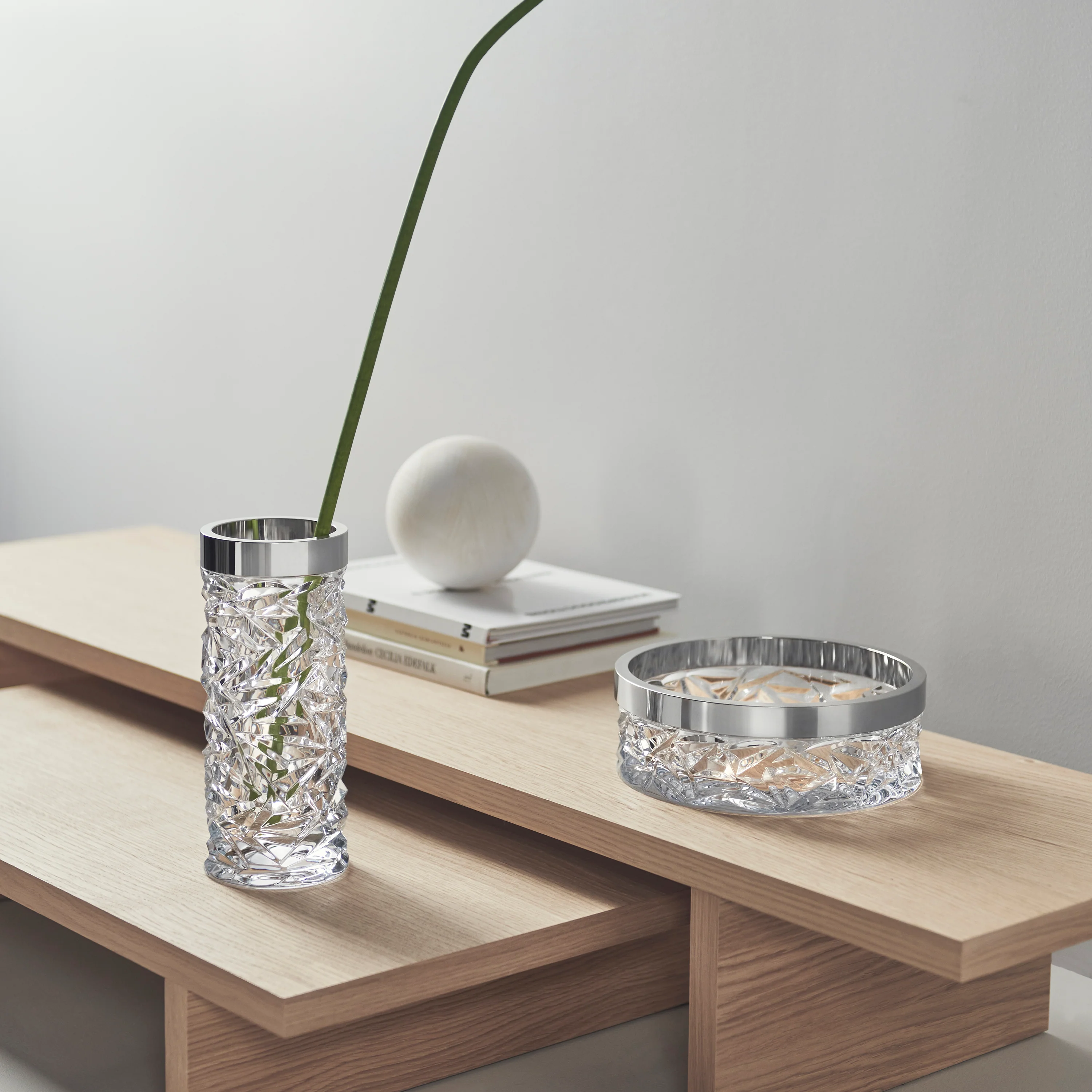 Carat Vase with Stainless Steel Rim - Image 4