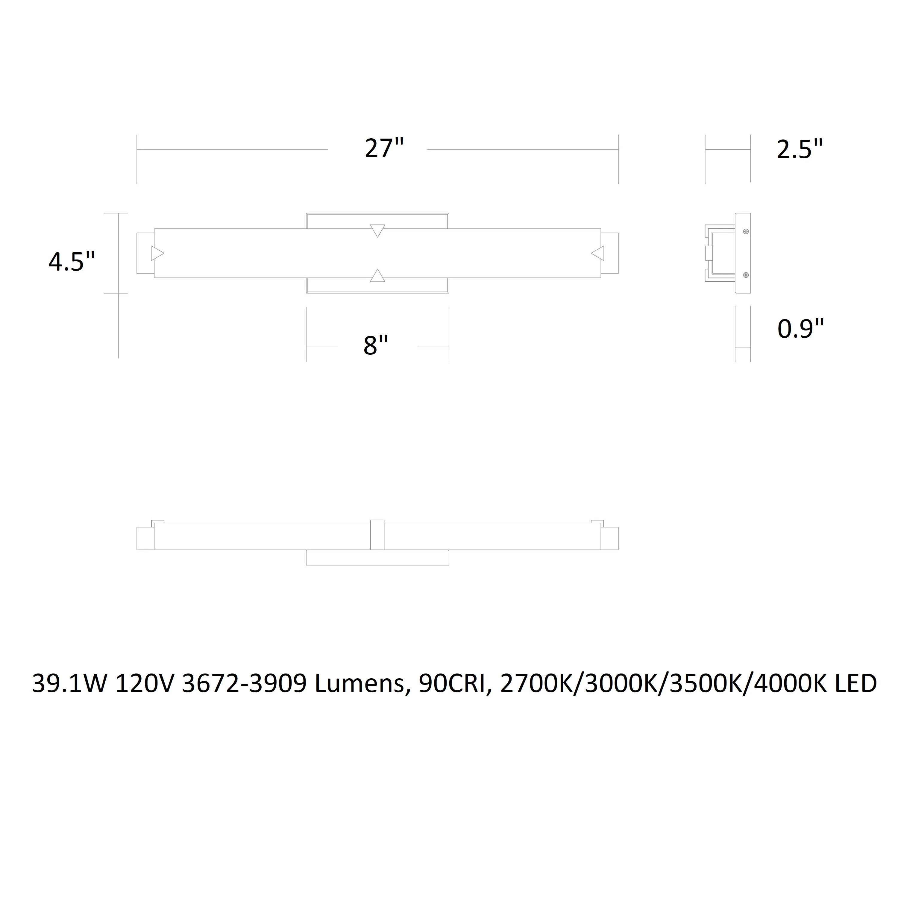 Carlisle LED Bath & Vanity Wall Light - Image 12