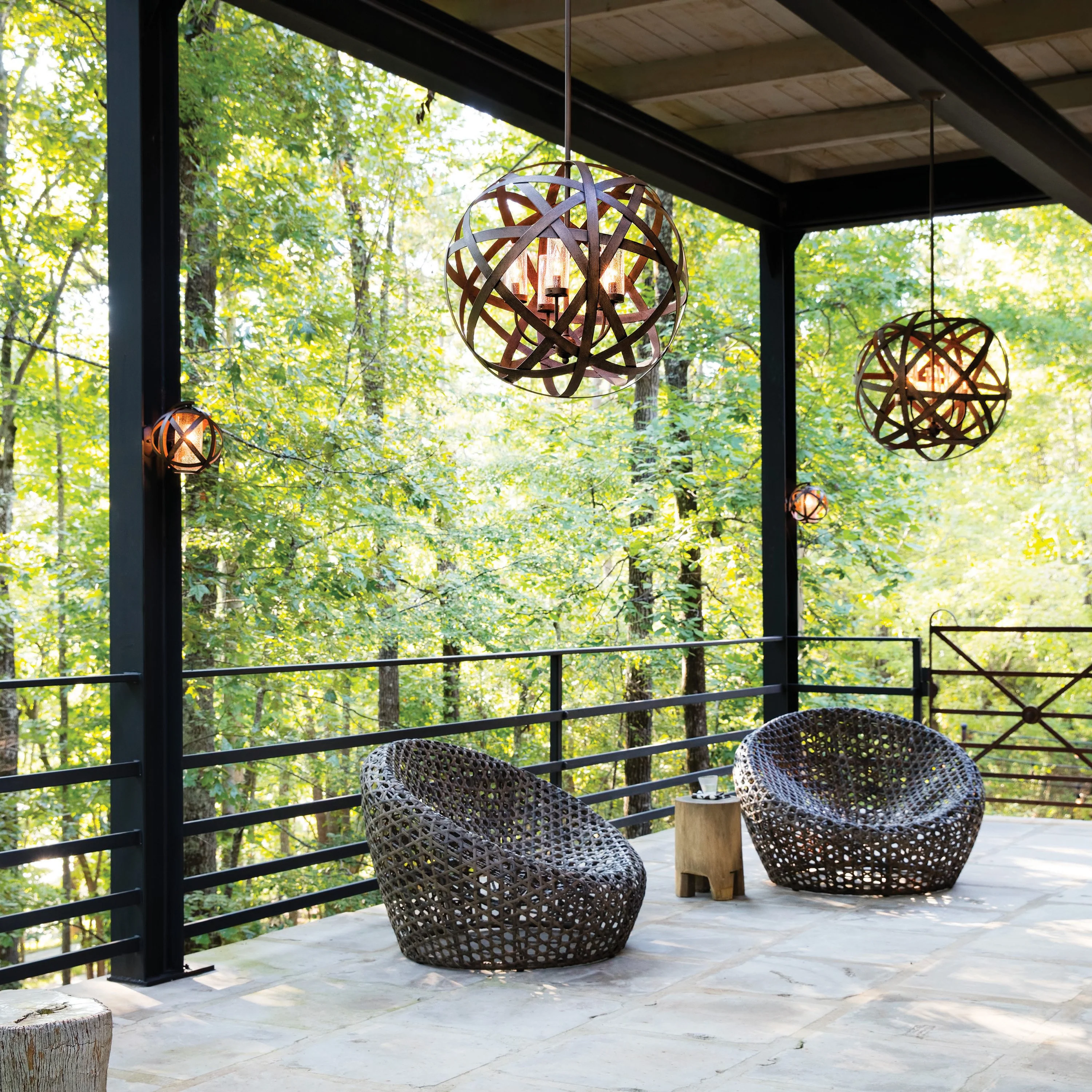 Carson Outdoor Chandelier - Image 8