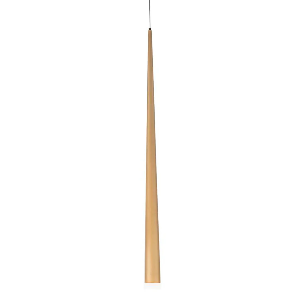 Cascade Etched Glass LED Pendant Light - Image 12