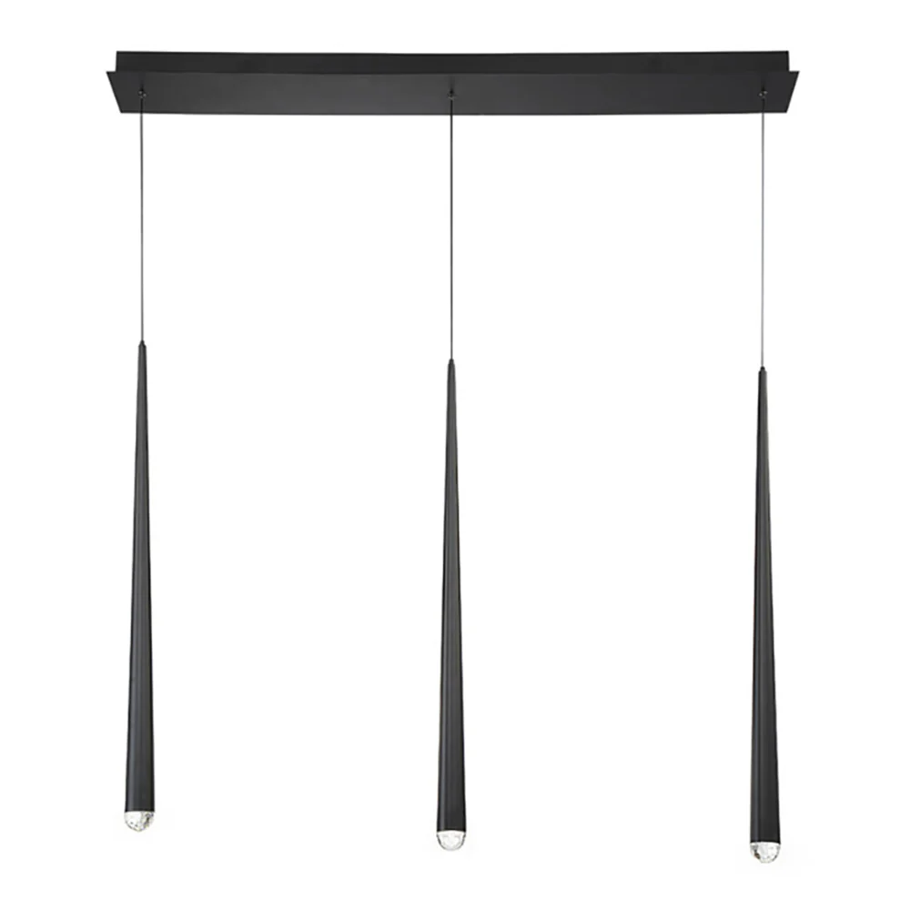 Cascade Crystal LED Linear Chandelier - Image 6