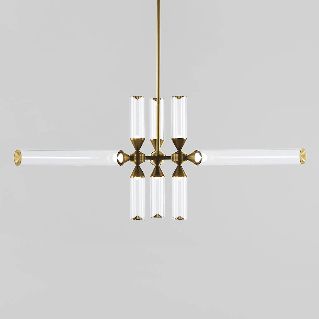 Castle 9-Light LED Chandelier - Image 30