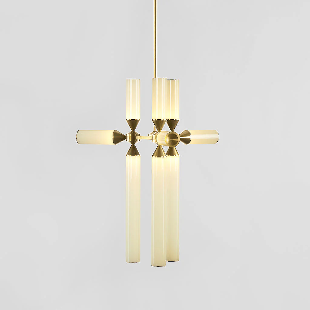 Castle 9-Light LED Chandelier - Image 85