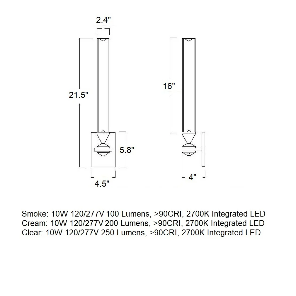 Castle LED Wall Sconce - Image 52