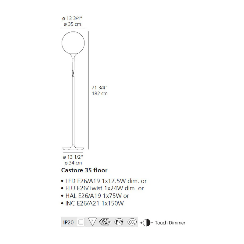 Castore Floor Lamp - Image 7