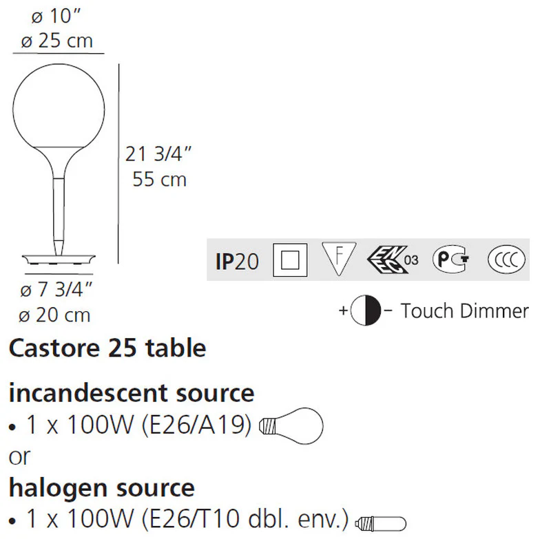 Castore Table Lamp - Image 19