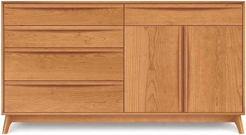 Catalina 4 Drawer On Left, 1 Drawer Over 2 Door On Right Dresser - Image 21