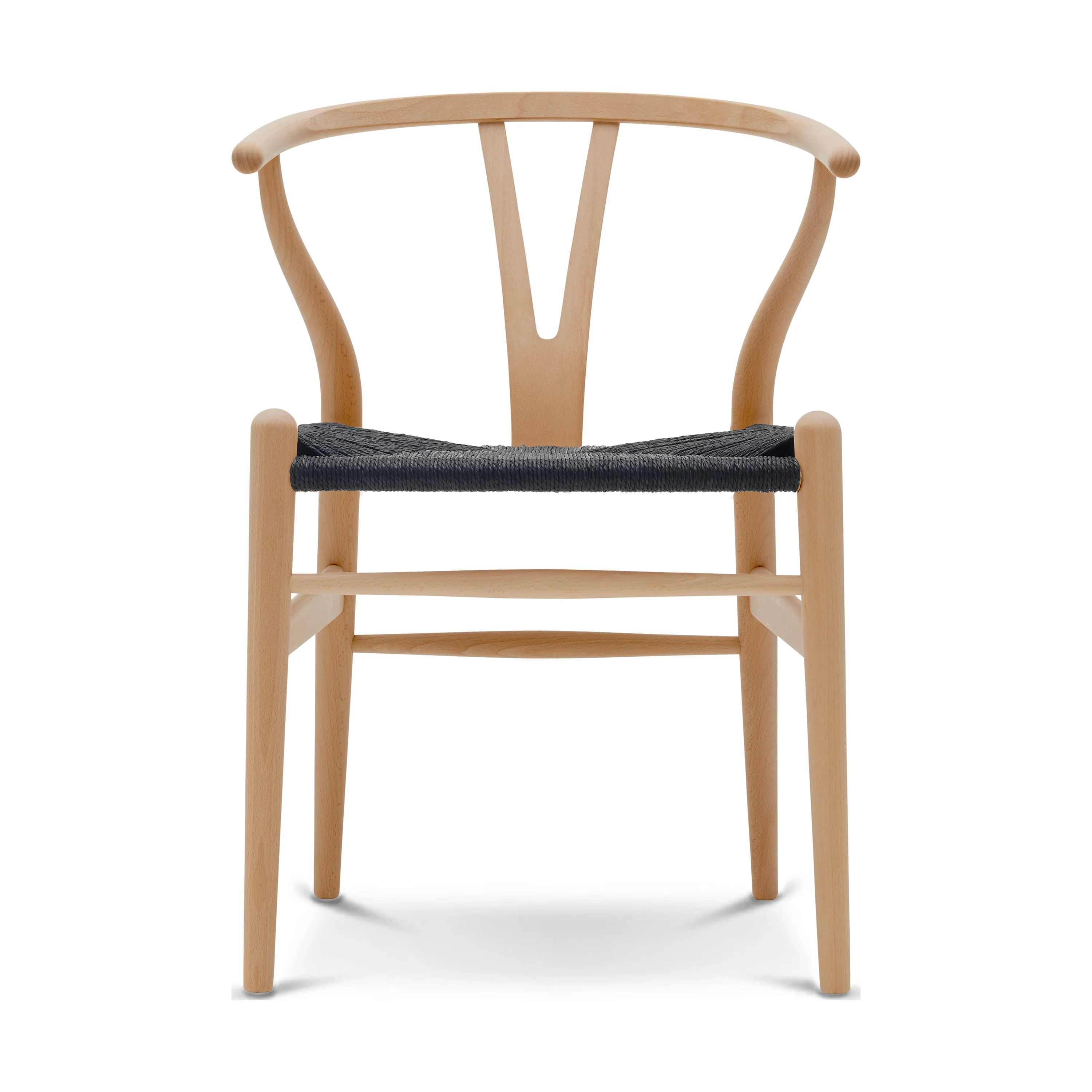 CH24 Wishbone Chair with Black Paper Cord - Image 30