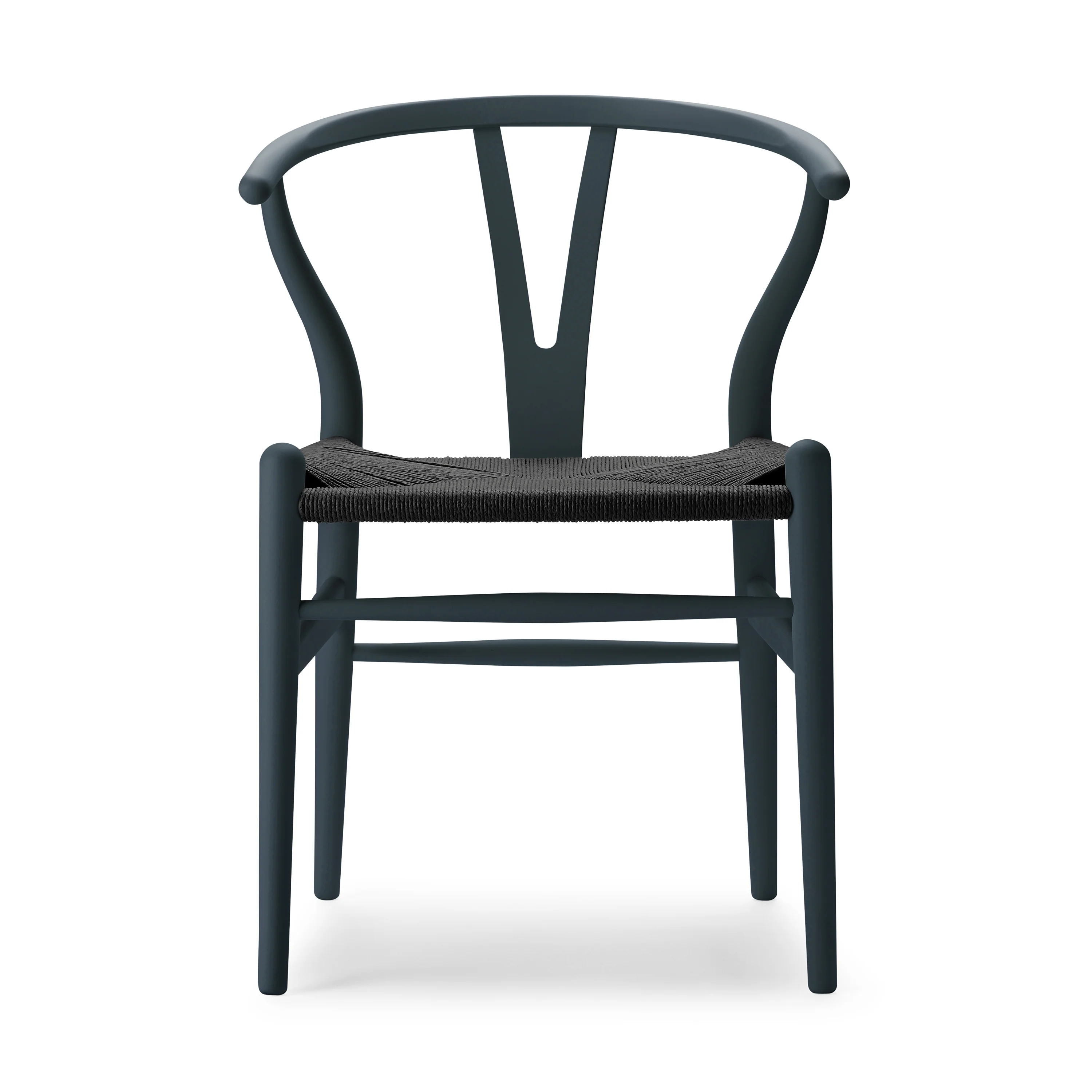 CH24 Wishbone Chair with Black Paper Cord - Image 68