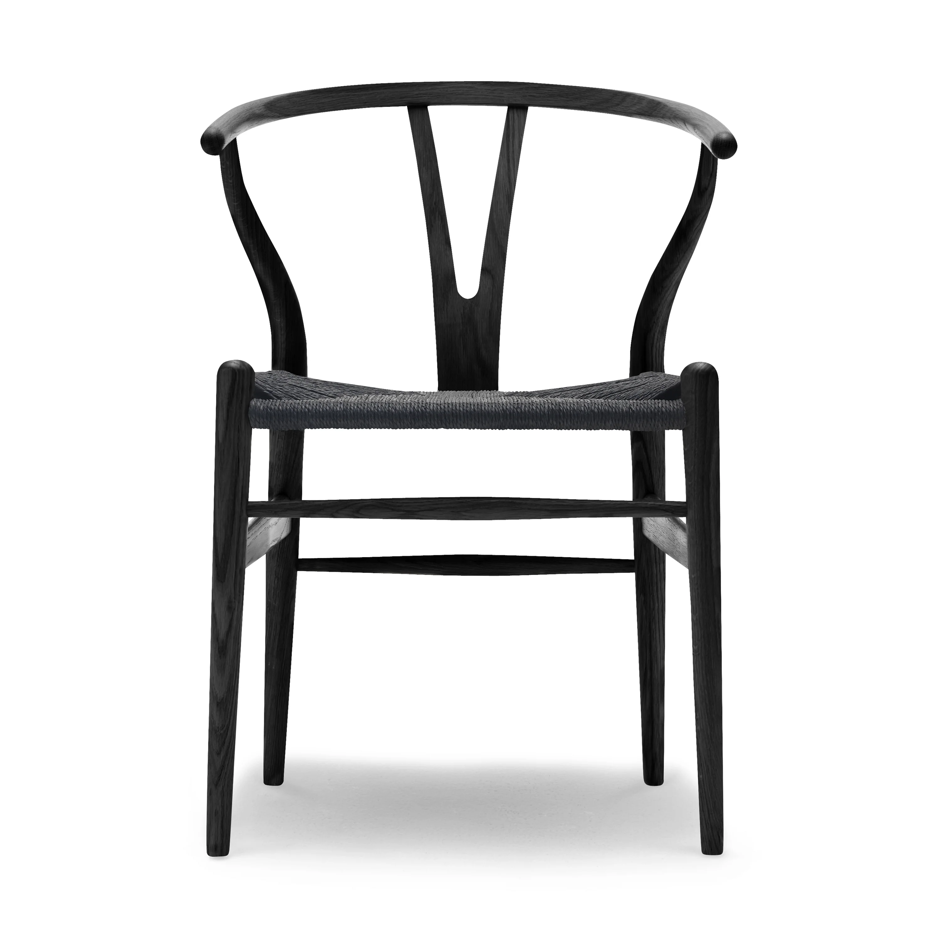 CH24 Wishbone Chair with Black Paper Cord - Image 76