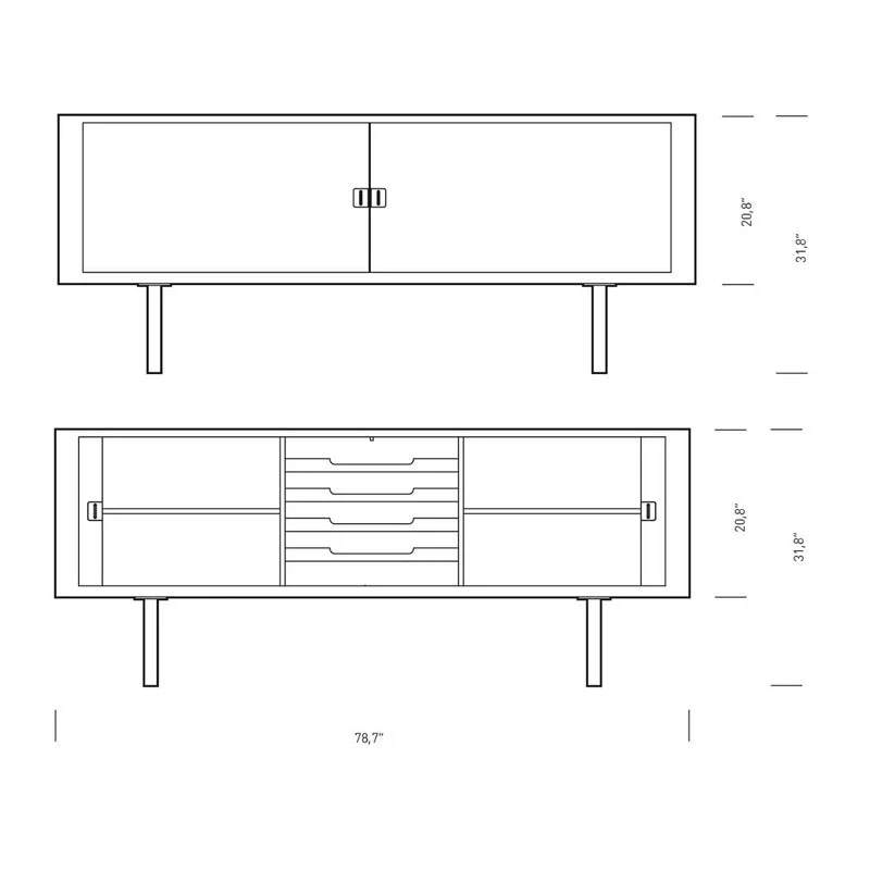 CH825 Credenza - Image 20