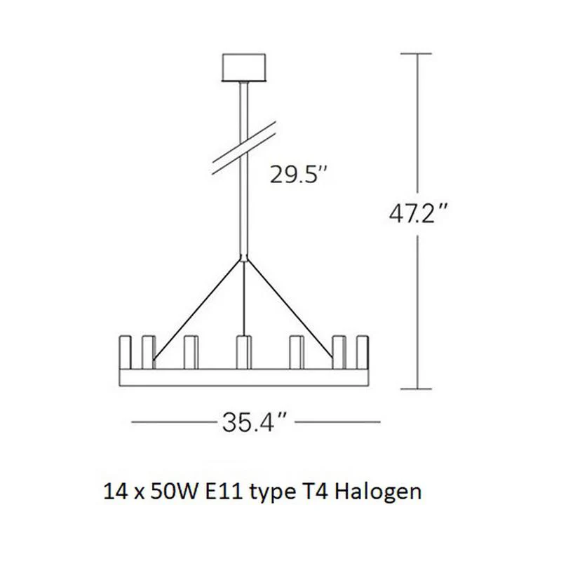 Chandelier Pendant Light - Image 7