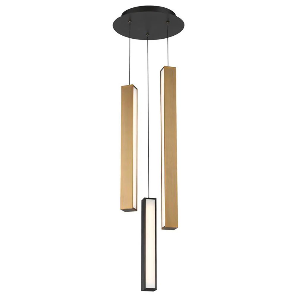 Chaos LED Round Multi Light Pendant Light - Image 7