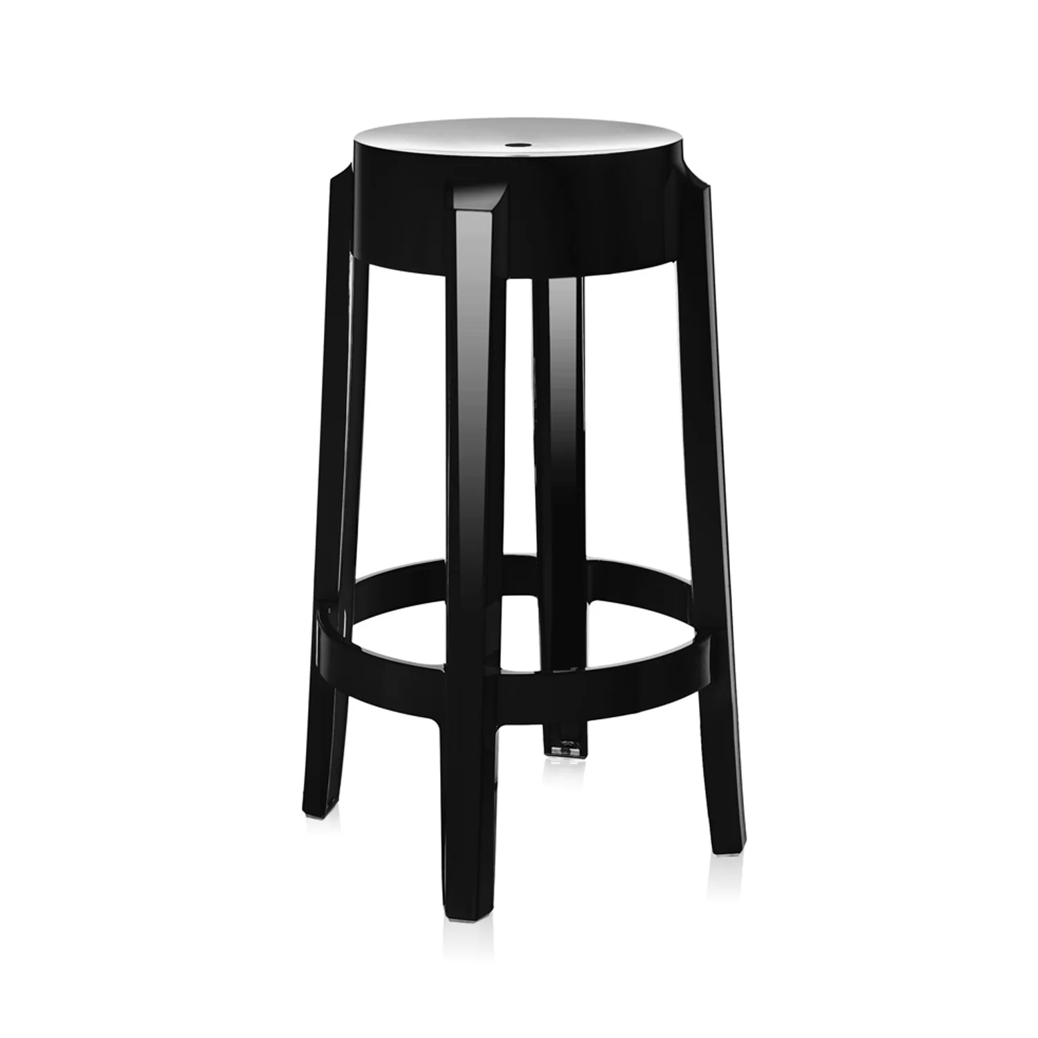 Charles Ghost Transparent Stool (Set of 2) - Image 12