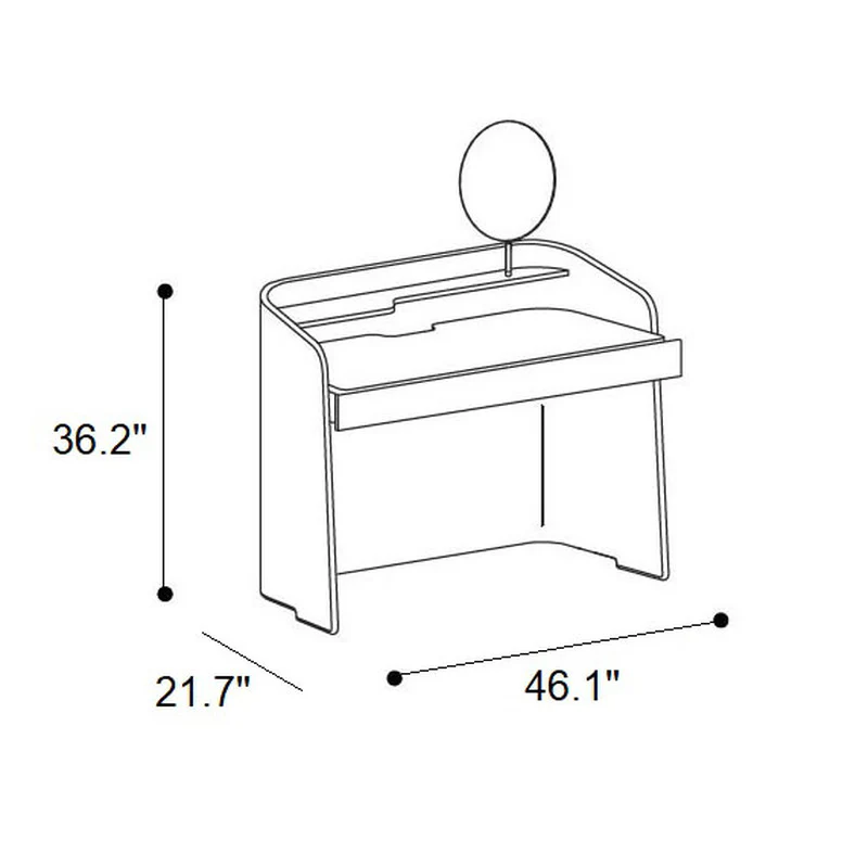Chloe Vanity Desk - Image 4