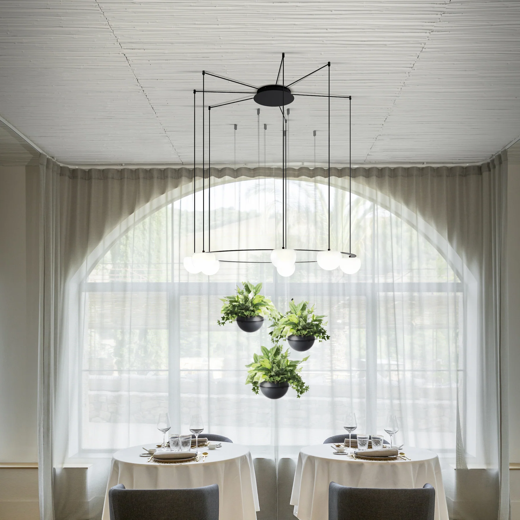 Circ Hanging Flower Pot - Image 6
