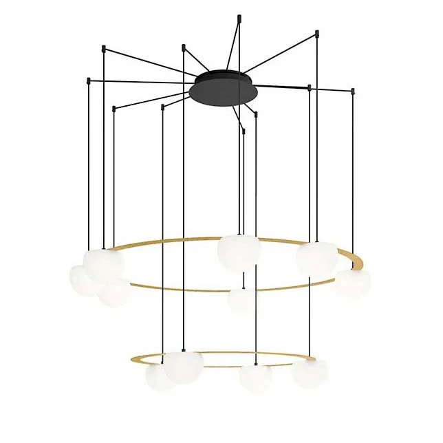 Circ Two Tier LED Pendant Light - Image 6