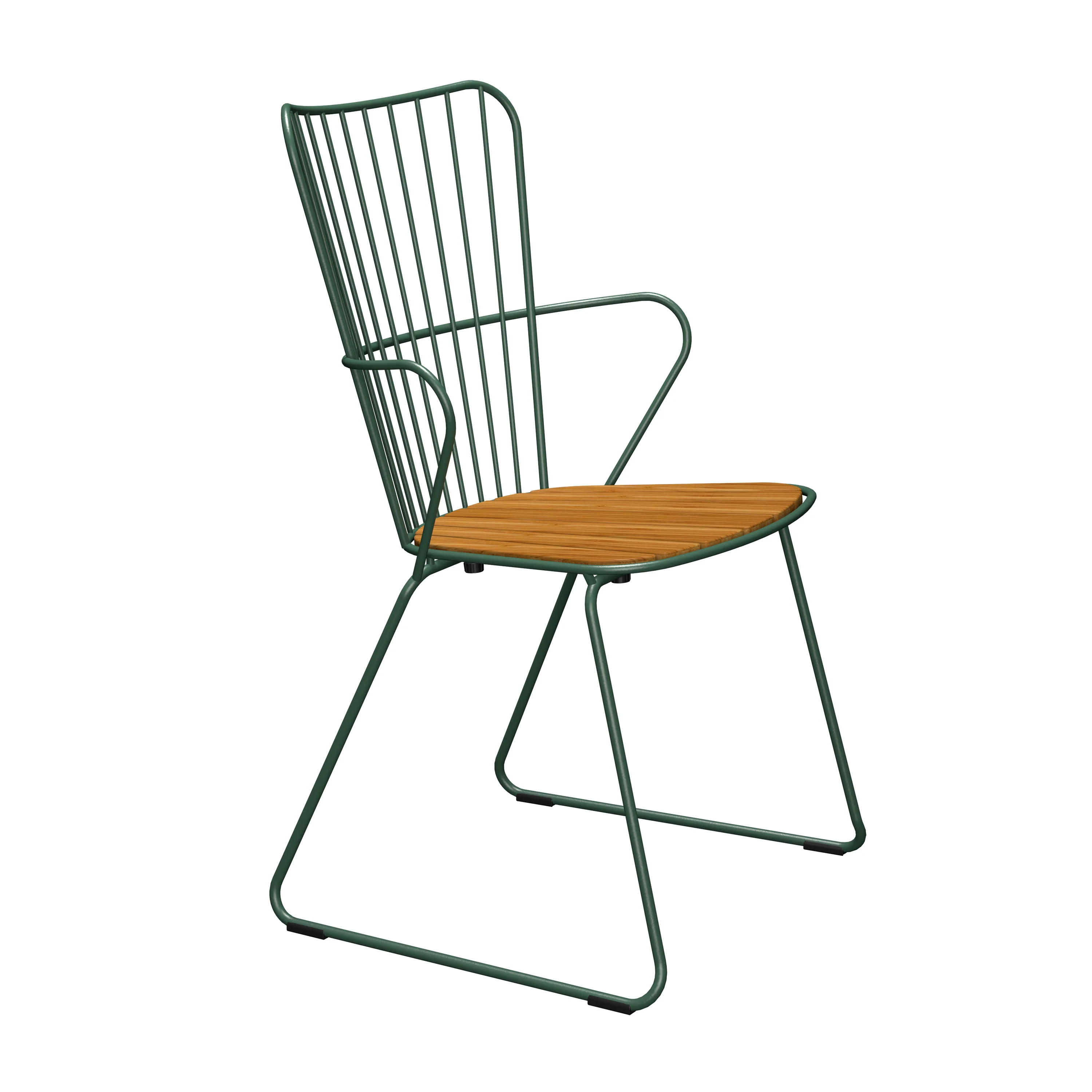 Circum Bamboo Outdoor Cafe Table - Image 3