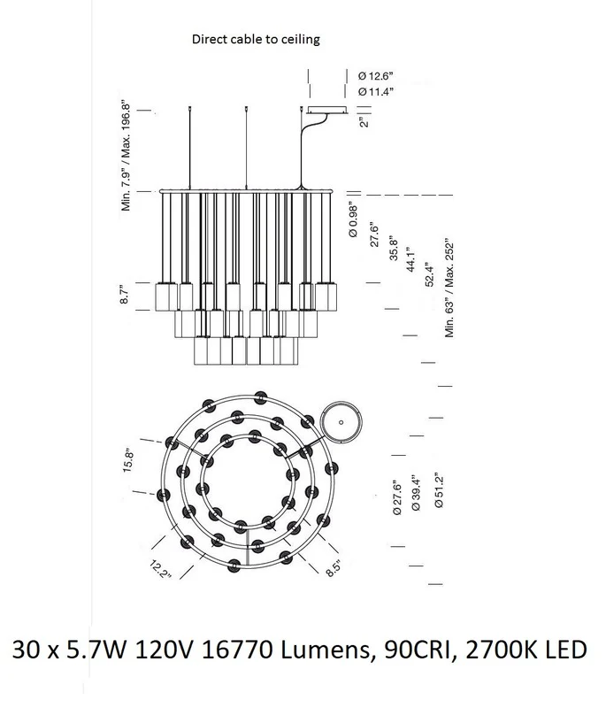 Cirio Chandelier - Image 13