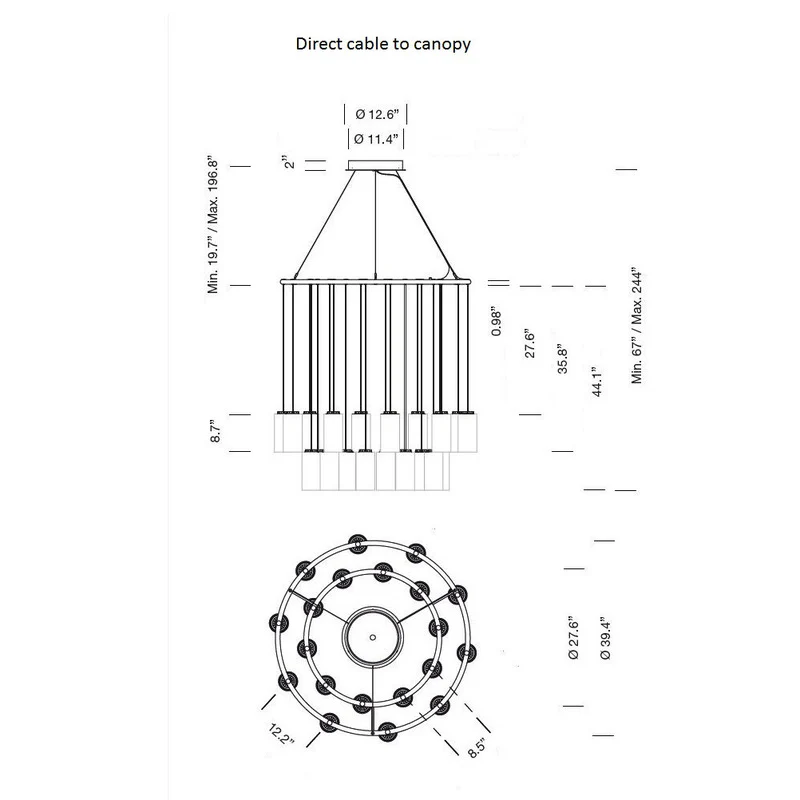 Cirio Chandelier - Image 20