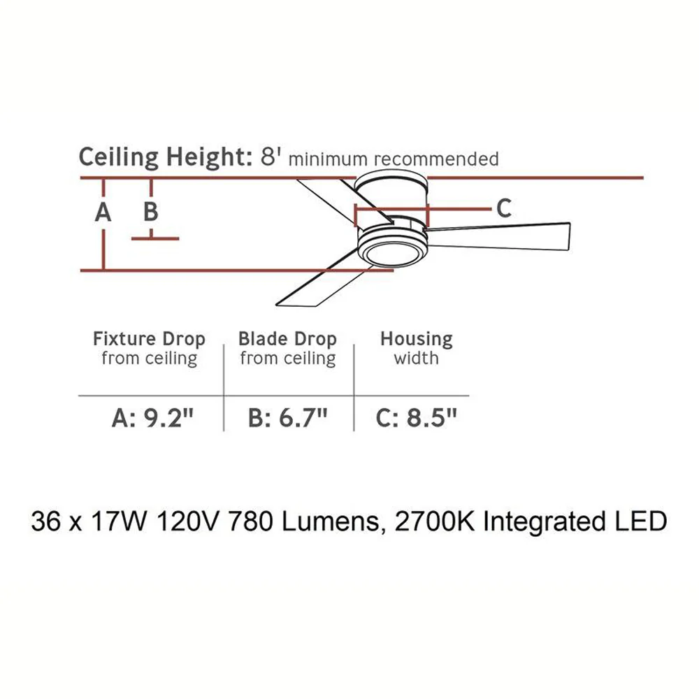 Clarity II Ceiling Fan - Image 8
