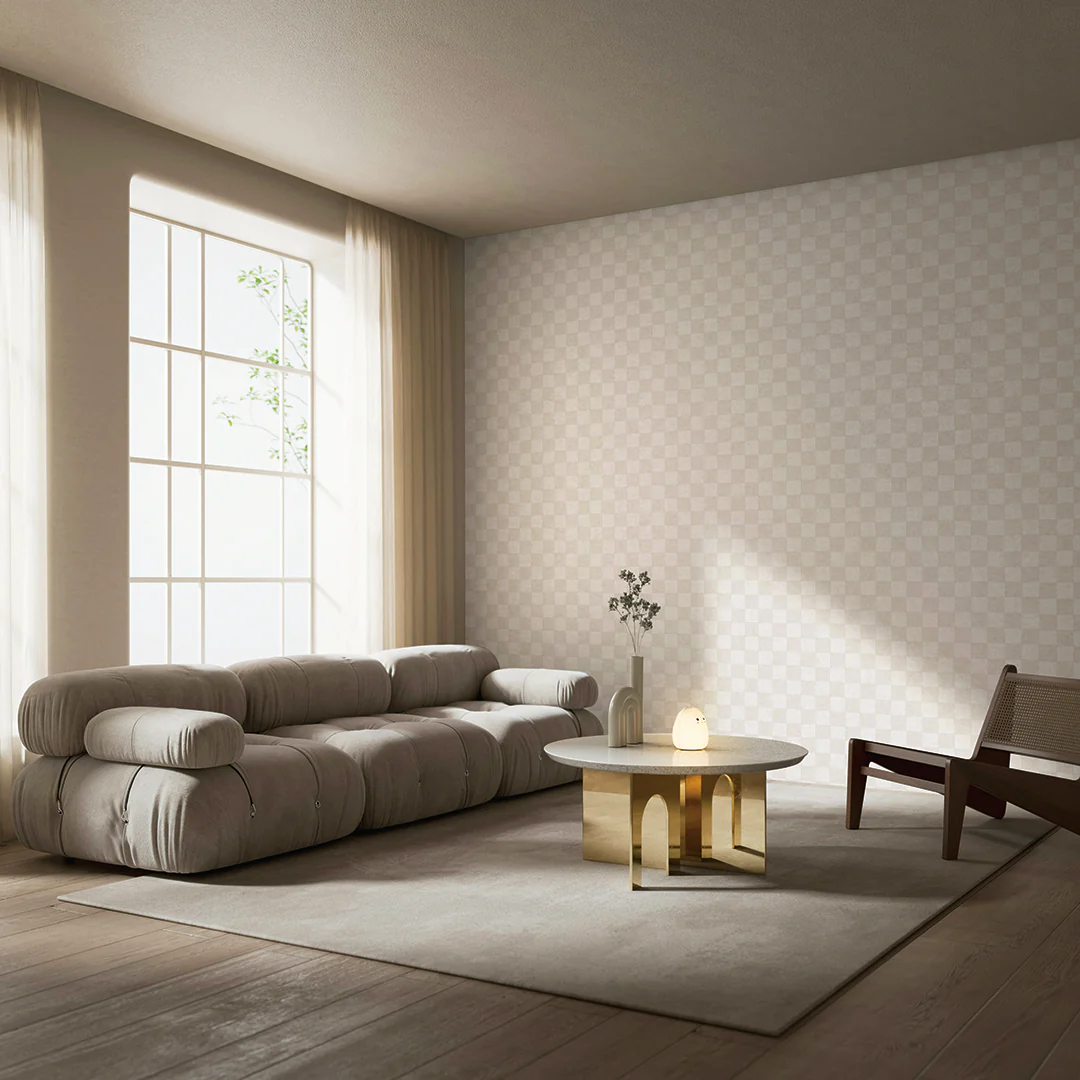 Classic Check Removable Wallpaper - Image 7