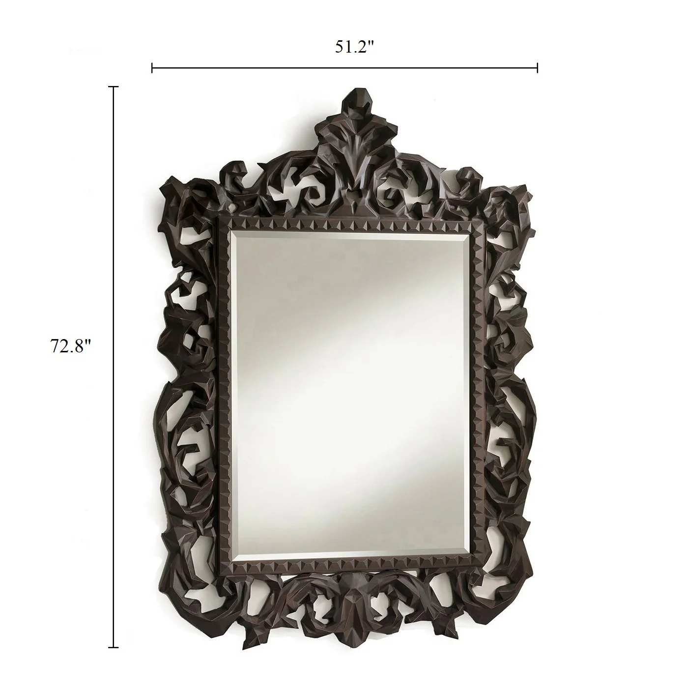 Classicless Carved Wall Mirror - Image 3