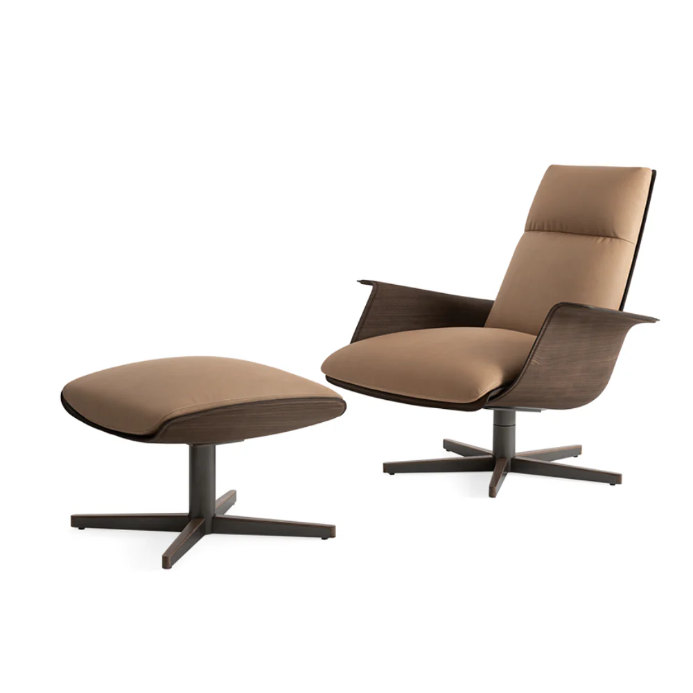 Clori Swivel Lounge Armchair - Image 8