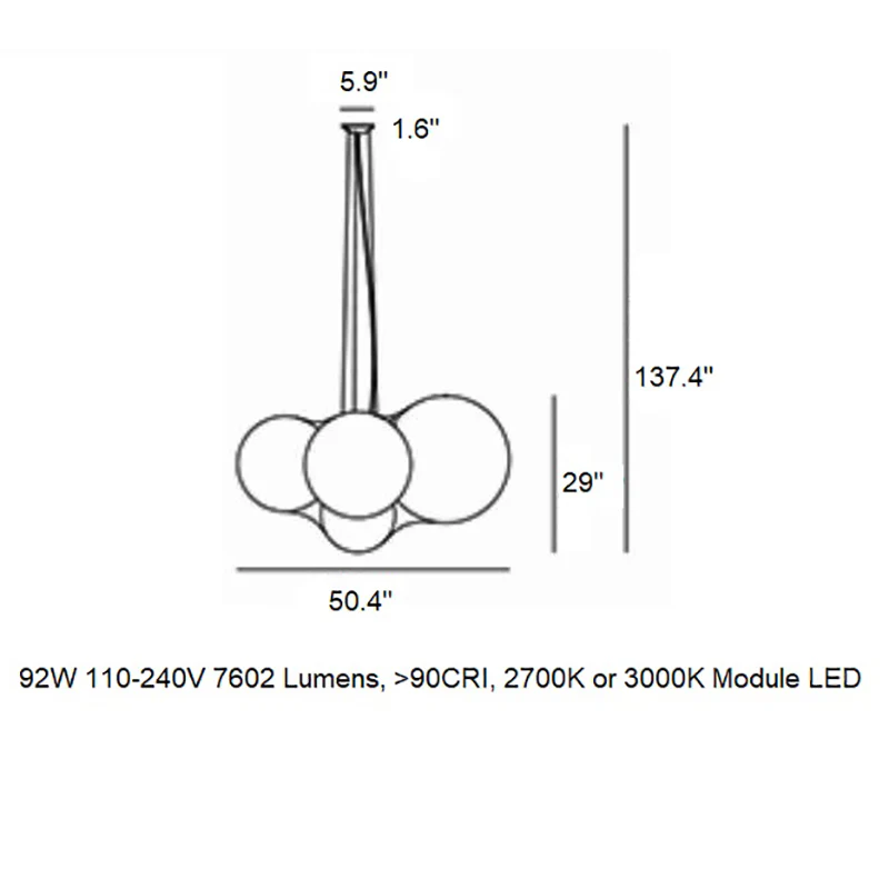 Cloudy Pendant Light - Image 8
