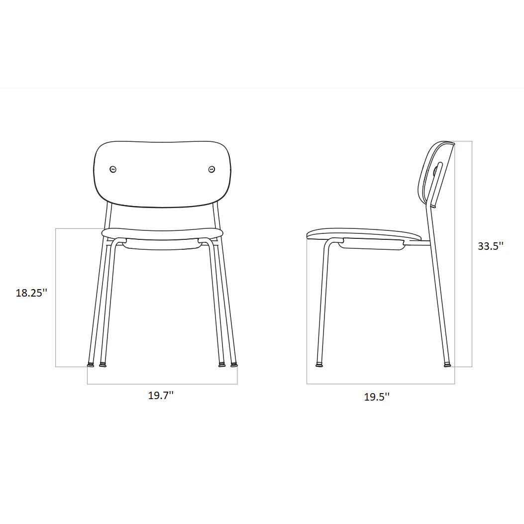 Co Fully Upholstered Chair - Image 13